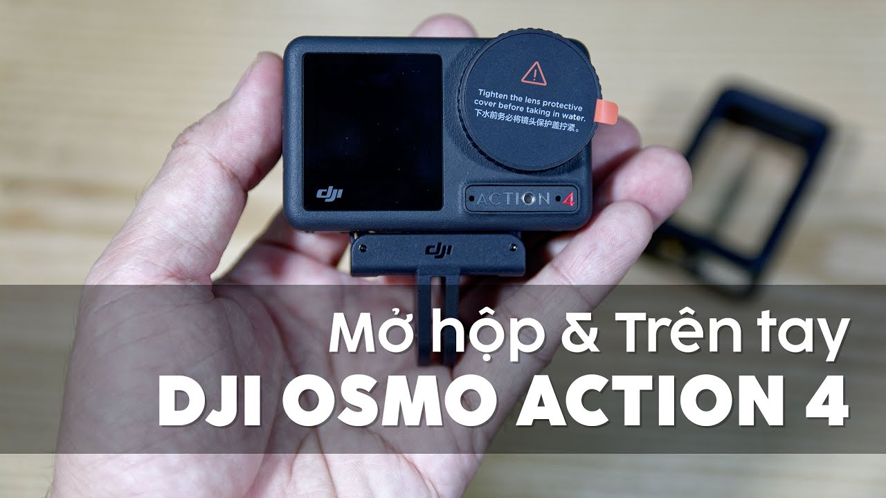 DJI Osmo Action 4 - Camera hành động giá tốt, chất lượng cao, đáng mua nhất 2024!