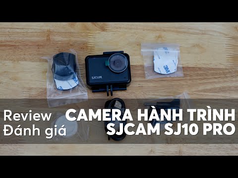 Camera hành trình SJCAM SJ10 PRO - 4k/60fps, chống rung EIS 6 trục, chống nước 10m, đối thủ Hero 9