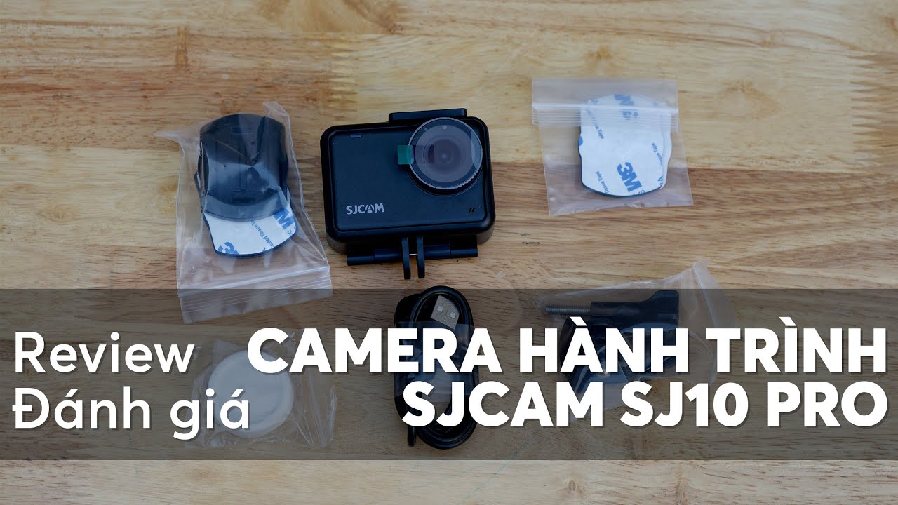 Camera hành trình SJCAM SJ10 PRO - 4k/60fps, chống rung EIS 6 trục, chống nước 10m, đối thủ Hero 9